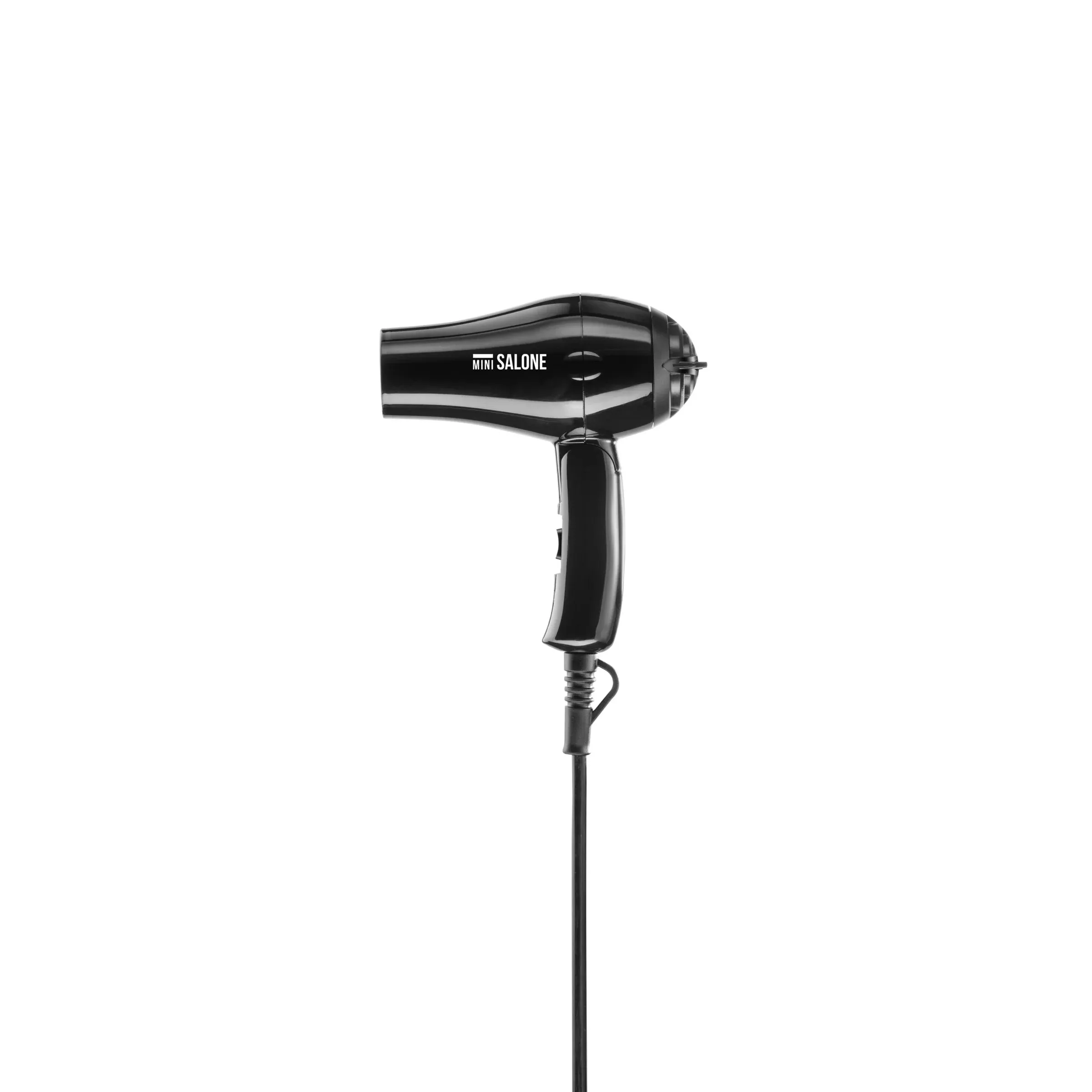 Secador De Viagem Mini Salone Preto com Difusor
