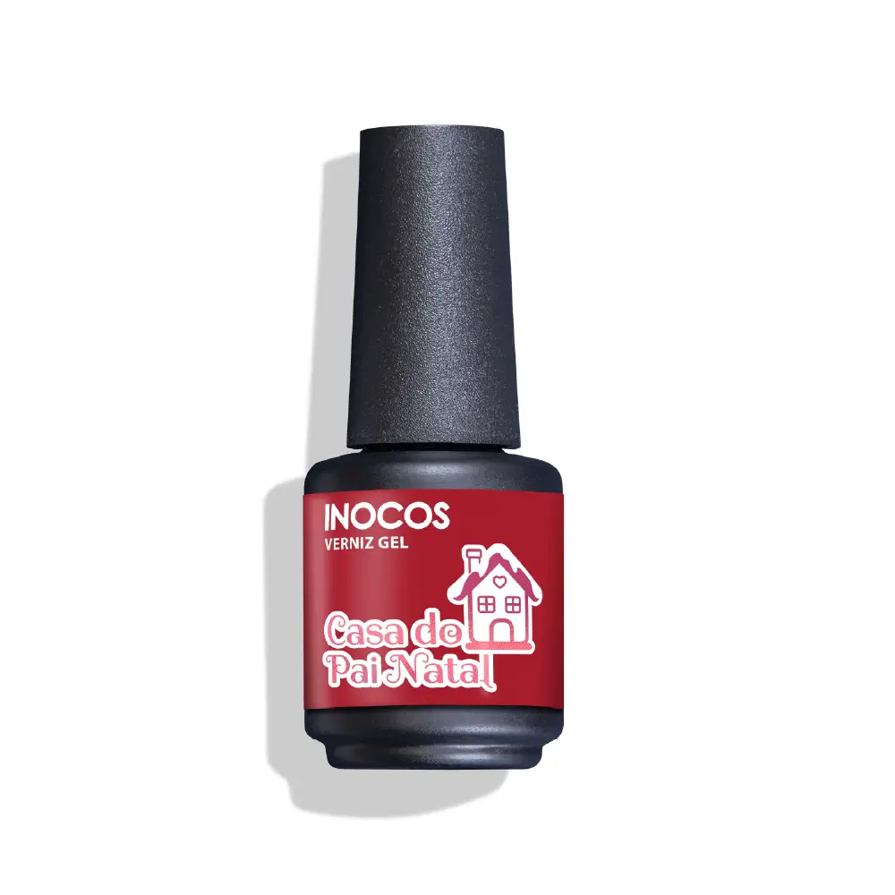 Casa De Pai Natal Verniz Gel 15ML