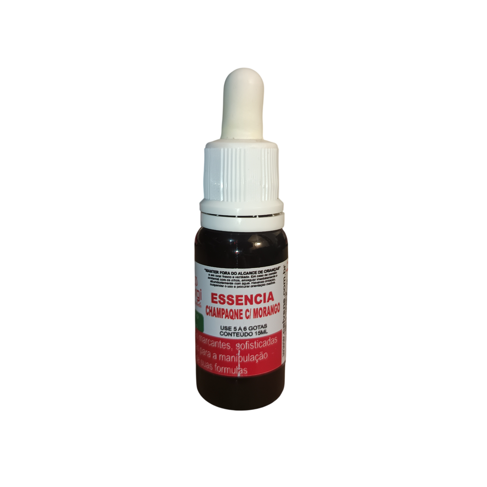 Essencia Champagne Com Morango Naturargi 15ML